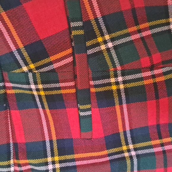 JCrew Cameron slim crop Plaid Tartan. SZ4. Excellent wool66%,poly29,elastene5. - Picture 4 of 8